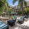 Outdoor courtyard with beautiful surroundings at Varela Westshore