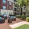 Grilling courtyard with lounge chairs at Varela Westshore apartments
