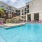 Imagine relaxing by this outdoor pool