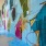 Art wall by our courtyard at Varela Westshore apartments