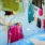Art wall by our courtyard at Varela Westshore apartments