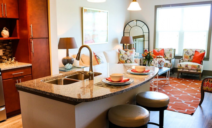 1 Bed, 1 Bath (A1 Floor Plan)